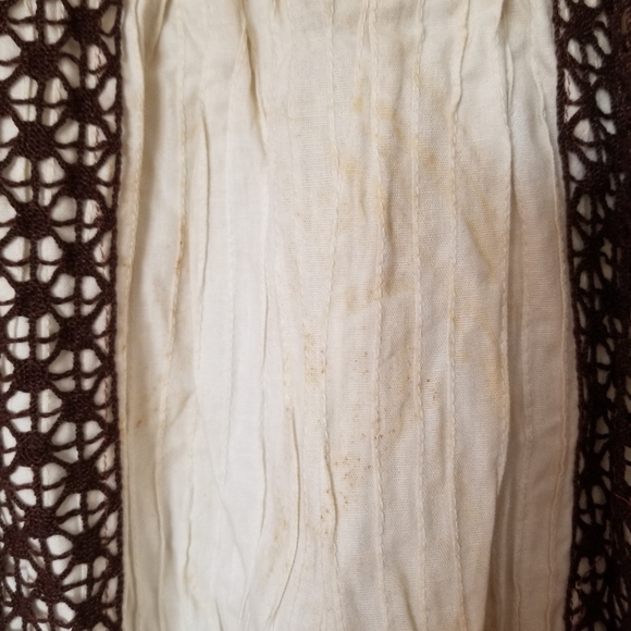 VTG Handmade Crochet Mexican Maxi Dress - Picture 3 of 14